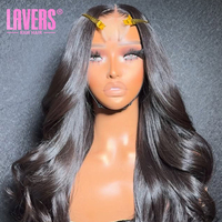 Perruque 100% Cheveux Humains Bruts Brésiliens pour Femme, Brun Chocolat, Lace Front 13x4, Lace Frontal 13x6, Longue, Ondulée, Transparente