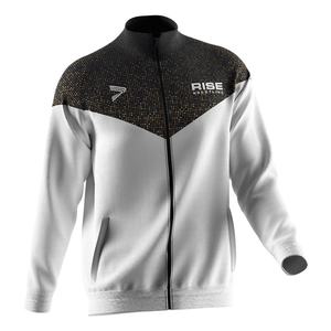 Veste zippée noire de sport d'hiver pour hommes, nouvelle conception, sublimation de haute qualité, lutte - Product Image 3