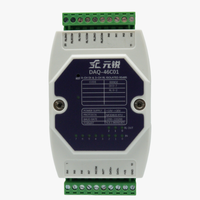 Módulo RS485, módulo de salida analógica de 8 canales, módulo de comunicación industrial, módulo de automatización industrial, módulo E/S