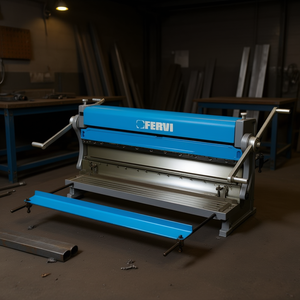 Máquina Dobladora de Chapa Metálica Fervi de 1200 mm, Roladora Manual Industrial - Product Image 3