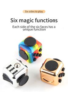 Blocs de puzzle magiques en plastique pour adultes, cube infini pour soulager le stress, unisexe - Product Image 4