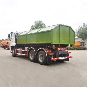 รถขนขยะ Sinotruck HOWO 25ตันรถขนขยะแบบมีตะขอเกี่ยว6x4 - Product Image 5