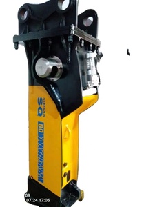 Martillo hidráulico SQ 80 tipo BOX con acumulador y sistema de grasa automática adecuado para excavadoras con 18-26 toneladas para demolición - Product Image 5