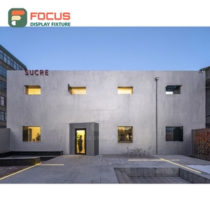 ตู้โชว์กาแฟสมัยใหม่ ตู้ไม้หน้ากระจก ช่องจัดแสดงอุปกรณ์เสริม ตู้โชว์สินค้าคาเฟ่ - Product Image 1