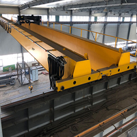 Grúa Puente de Doble Viga Tipo Europeo de 5T-320T con Vano de 7.5m-31.5m para Condiciones de Operación Estándar
