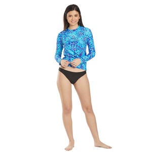 Chaleco de Dos Piezas para Mujer, Sin Mangas, UPF50+, de Secado Rápido, Poliéster/Spandex, para Surf y Natación - Product Image 4
