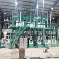 Machine à moudre la farine automatique pour le blé et le maïs, moulin à farine diesel pour les entreprises