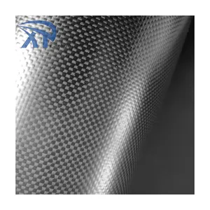 3K TPU/ PVC涂层碳纤维皮革面料批发碳纤维布