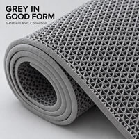 Tapis en PVC HM 6 mm en rouleau, antidérapant, pour porche extérieur, entrée, marches de porte, tailles et emballages personnalisés, fourniture OEM ODM