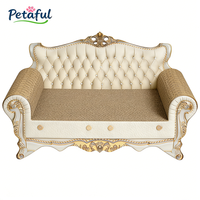 Grattoir pour chat en carton épais et durable, de forme canapé, grand et luxueux, moderne, vente en gros