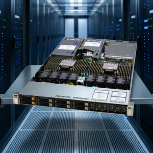 เซิร์ฟเวอร์แบบติดตั้งบนแร็ค SYS-122H-TN 1U พร้อมโปรเซสเซอร์ Intel Xeon 6 ตัว  รองรับ DDR5 และ NVMe สำหรับองค์กร - Product Image 1
