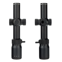 OEM ODM FFP Scope 1-6X24 chasse lunette optique plein air chasse viseur réticule rouge éclairé LPVO Scope 1-6x24