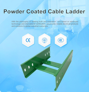 <span class=keywords><strong>Cita</strong></span> rápida Cable recubierto en polvo Escalera Servicio rápido Soporte de cable - Product Image 2