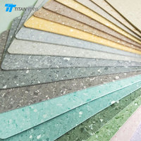 Titan 2026 Krankenhaus Heim Zimmer Hotel Teppich Vinyl-Bodenbelag in Rollen Homogener PVC-Kunststoff Rutschfester Bodenbelag