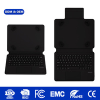 Étui de clavier universel mince avec fermoir réglable certifié CE, support pour stylet, pour tablette 10,9'' 11'', longue autonomie de la batterie, ODM OEM