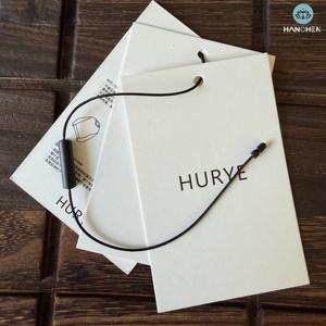 Professional <strong>Custom</strong> <strong>Printed</strong> Logo <strong>Swing</strong> Hang <strong>Tags</strong> for Clothing Bags Shoes-Recycled Thick Paper Eco-Friendly - Product Image 3