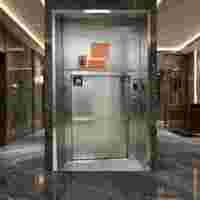 Restaurant-Küchen-Speiseaufzug 100kg, AC-betrieben, aus 304 Edelstahl, Mini-Speiseelevator, modernes Design