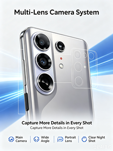 Smartphone Camon 50 Pro 5G ULTRA avec écran LED HD de 6,8 pouces, appareil photo 108MP, batterie 8000mAh, double SIM mondiale, LTE CDMA, téléphone de jeu avec panneau LED - Product Image 4