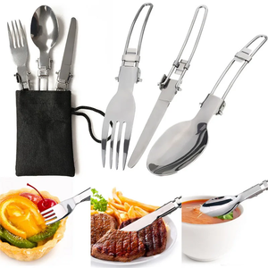 Outdoor Picknick Wandern Tragbares Edelstahl Mini Einzelbrenner Kochgeschirr-<span class=keywords><strong>Set</strong></span> mit Topf Schüssel und Tisch für <span class=keywords><strong>Camping</strong></span> - Product Image 6