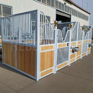 2.2x3 मीटर घोड़े स्थिर स्टाल घोड़े की सवारी मानक ऑस्ट्रेलियाई गैल्वेनाइज्ड पोर्टेबल घोड़ा छत के साथ स्थिर - Product Image 6