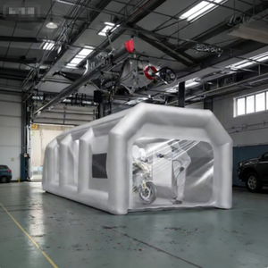 Tente de <span class=keywords><strong>garage</strong></span> gonflable, imperméable, anti-poussière, protection de voiture, <span class=keywords><strong>espace</strong></span> de rangement extérieur - Product Image 1