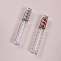 Contenants de gloss à lèvres brillants de haute qualité, tubes avec impression sérigraphique, emballage de gloss à lèvres personnalisé, tubes de gloss à lèvres de 7 ml