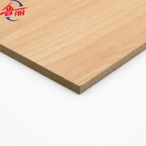 1220*2440/1220*2800 panneau de MDF stratifié de placage en bois