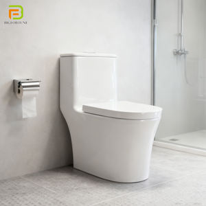 Vente en gros <span class=keywords><strong>d</strong></span>'usine, toilettes en céramique à siphon, toilettes monobloc à siphon pour salle de bain, hôtel - Product Image 2
