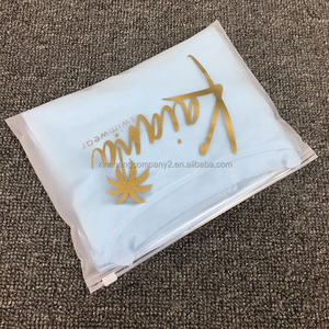 Bolsas Reutilizables con Cierre <span class=keywords><strong>de</strong></span> Cremallera y Logotipo Personalizado, Impresas con Serigrafía, <span class=keywords><strong>para</strong></span> <span class=keywords><strong>Ropa</strong></span> y Calcetines - Product Image 1