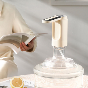 USB Rechargeable Kettle Pump PP Material Warm Light Type C Charging Automatic <b>Water</b> <b>Dispenser</b> Drinking <b>Water</b> Jug Pump - Product Image 4