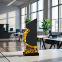 Trofeo de Cristal Grabado Personalizado con Impresión UV, Novedad 2026, Recuerdo Deportivo con Personajes de Cine y Televisión Holywell, Artículos de Regalo