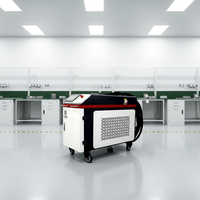 Nouvelle machine de nettoyage au laser à fibre pulsée portable JPT 500W en stock aux États-Unis, pour le bois, le métal, la rouille, l'huile, la peinture automobile, sans dommage pour les matériaux