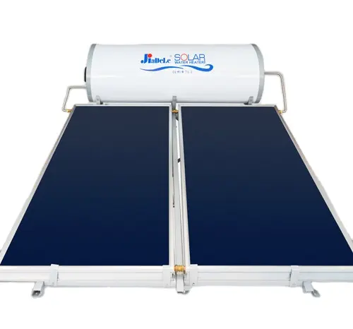 JIADELE Rooftop Aquecedor solar calentadores de agua solares pressurized flat plate Solar Panel water heater Chauffe-eau solaire