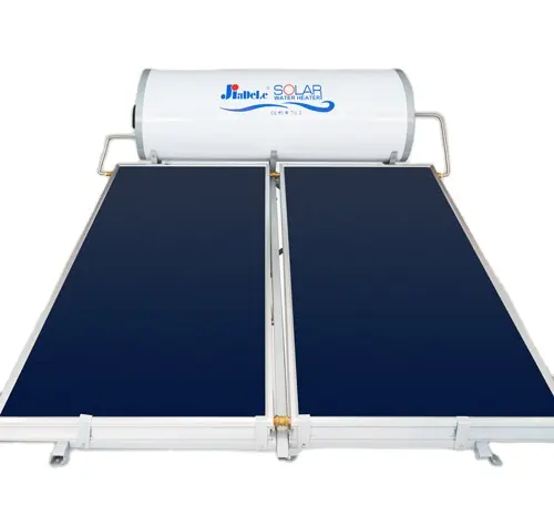 JIADELE Rooftop Aquecedor Solar Calentadores De Agua Solares Pressurized Flat Plate Solar Panel Water Heater Chauffe-eau Solaire