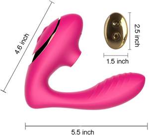 LIL MERMAID yüksek güç emme vibratör giyilebilir Clit stimülatörü giyilebilir eller serbest tasarım Vibrator vibratör klitoral stimülatörü - Product Image 2