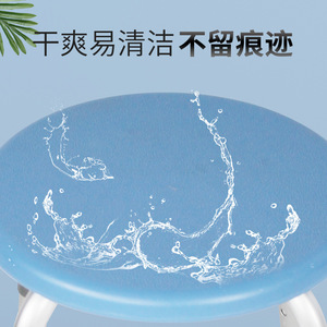 Silla de ducha de aleación de aluminio para personas mayores, taburete de baño antideslizante para mujeres embarazadas, 45x8,5x37,5 cm, azul y blanco - Product Image 5