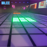 Europa Popular Interactivo Piso Activo Es lava Sala de Juegos Super Grid 30x30cm Led Light Jump Gaming Niño Super Mega Grid Juego
