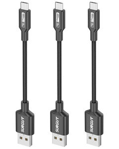 Cable de Carga Rápida Personalizado SUNGUY, Trenzado de Nailon Resistente, Garantía de 3 Años, Certificación ROHS y CE, Ecológico, para Teléfonos Móviles - Product Image 5