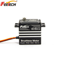 Servo de Dirección Digital sin Escobillas de Alta Precisión, Totalmente Metálico, Alto Torque de 40 kg, Codificación Magnética, Engranaje de Acero de 360°, para Aviones y Coches RC