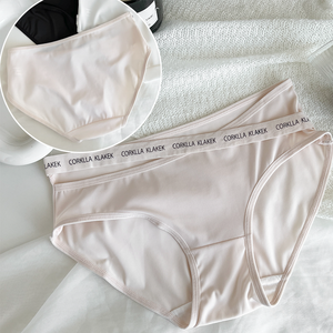 Braguitas <span class=keywords><strong>de</strong></span> Mujer <span class=keywords><strong>de</strong></span> Tiro Medio que Absorben la Humedad, Ropa Interior Sexy, Sin Arrugas/Sin Rozaduras, Finas, Transpirables, Modernas, <span class=keywords><strong>para</strong></span> Uso Diario - Product Image 4