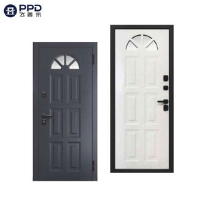 <span class=keywords><strong>Porte</strong></span> russe PHIPULO de bonne qualité, soigneusement conçue, avec une face avant en acier et une face arrière en bois, <span class=keywords><strong>d</strong></span>égageant qualité et sophistication. - Product Image 4