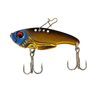 Leurre VIB métallique 42mm/50mm, leurres VIB coulants avec hameçons triples 7g-10g, leurres pour toutes les couches d'eau pour la pêche en eau douce et en eau salée