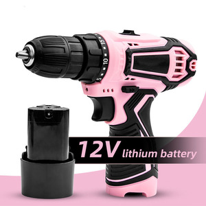 NEOBRISKEN 12V Lithium Battery Two-speed Drill Rechargeable Percussion <b>Set</b> Multi-function Bit 1500rpm N317 Drill & <b>Screwdriver</b> K - Product Image 4