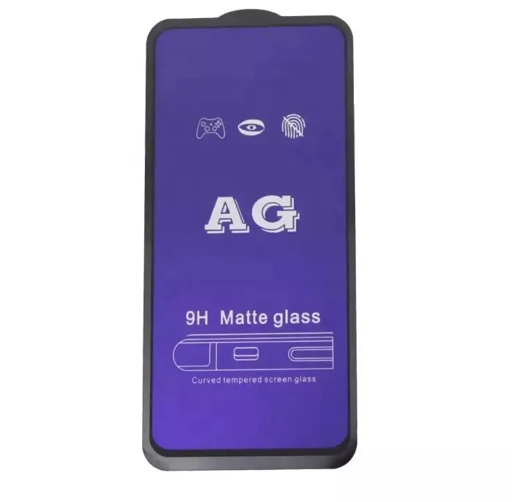 9H 10H etching Matte Screen Protector Film Ag Anti Blue Light Tempered Glass For Iphone 11 12 13 mini 14 Pro Max 14Pro
