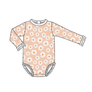 Traje de baño personalizado de una pieza para niños Traje de baño de encaje lindo de manga larga para niña Traje de baño seco y <span class=keywords><strong>protector</strong></span> <span class=keywords><strong>solar</strong></span> para niños - Product Image 2
