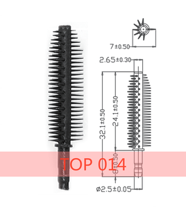 Aplicador de Máscara de Silicona Cosmética, Cepillo para Extensión de Pestañas, Cepillos para Pestañas - Product Image 6