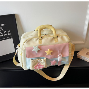 Hot Sale Cute Nylon Kids Travel Bags Large Capacity Storage Duffle Bag <b>Light</b> Weight Travel Bag for Girls Travel Packing Bags - Product Image 3