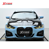 Capot Moteur Avant Léger en Fibre de Carbone Brillant XTREME pour BMW G22 G23 G26 420i 430i M440i (2020-2029)