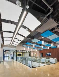 Plafonds acoustiques suspendus Qinsound, nuages, baffles, bibliothèque créative, insonorisation décorative pour hôtel, centre commercial, <span class=keywords><strong>maternelle</strong></span> - Product Image 1