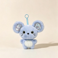 Porte-clés en peluche miniature personnalisé, jouet en peluche pour la promotion et les cadeaux